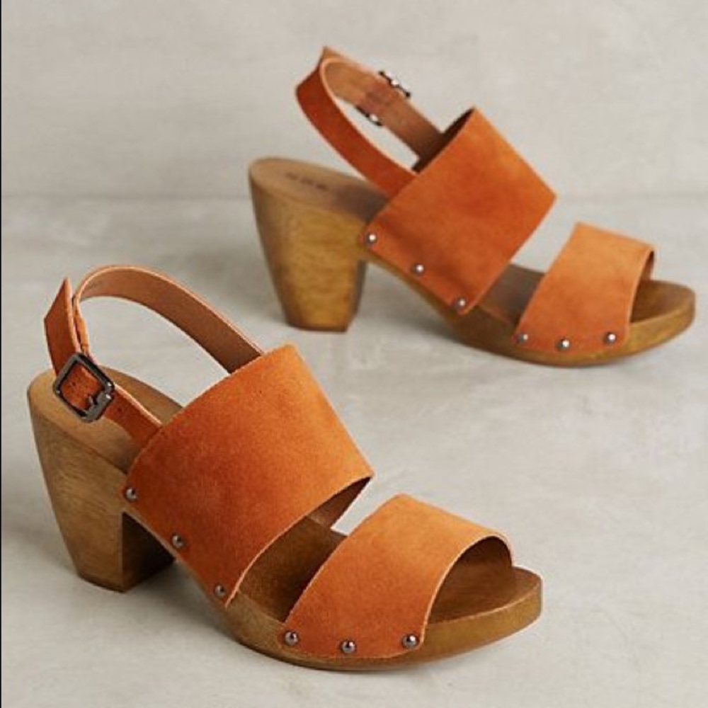 Anthropologie Kelsi Dagger clog sandals